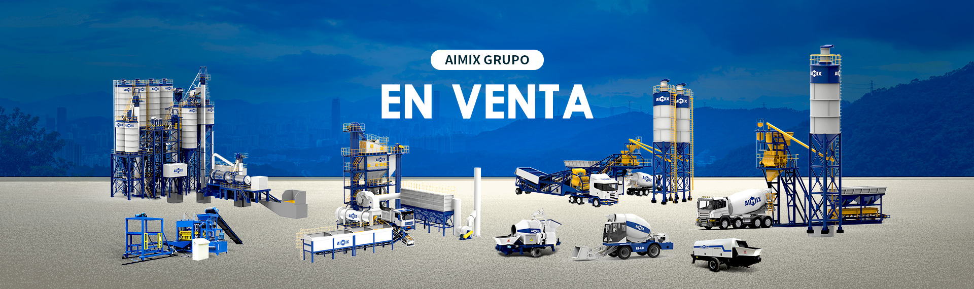 AIMIX Grupo - Máquinas De Construcción En Venta